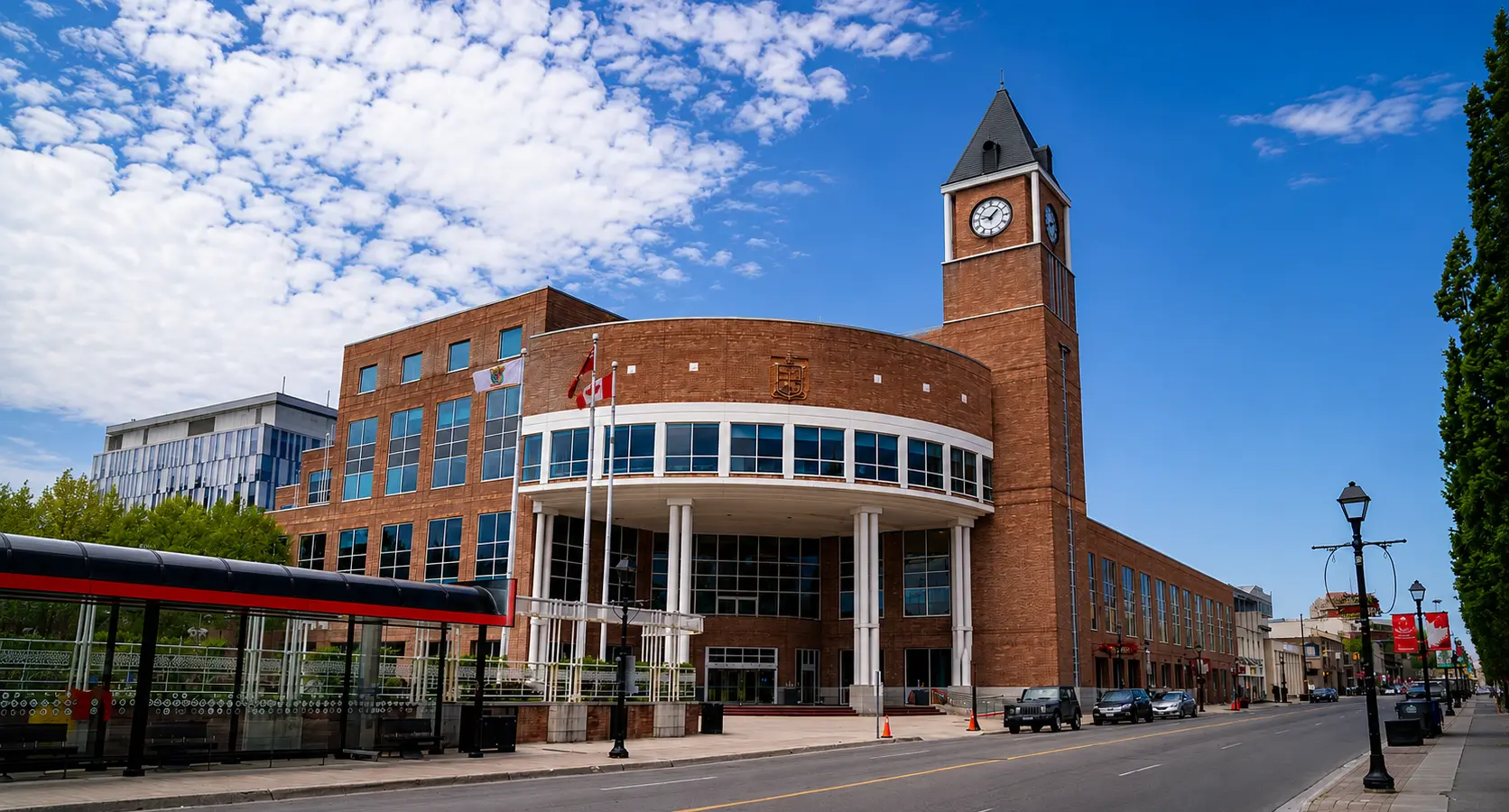 Brampton skyline