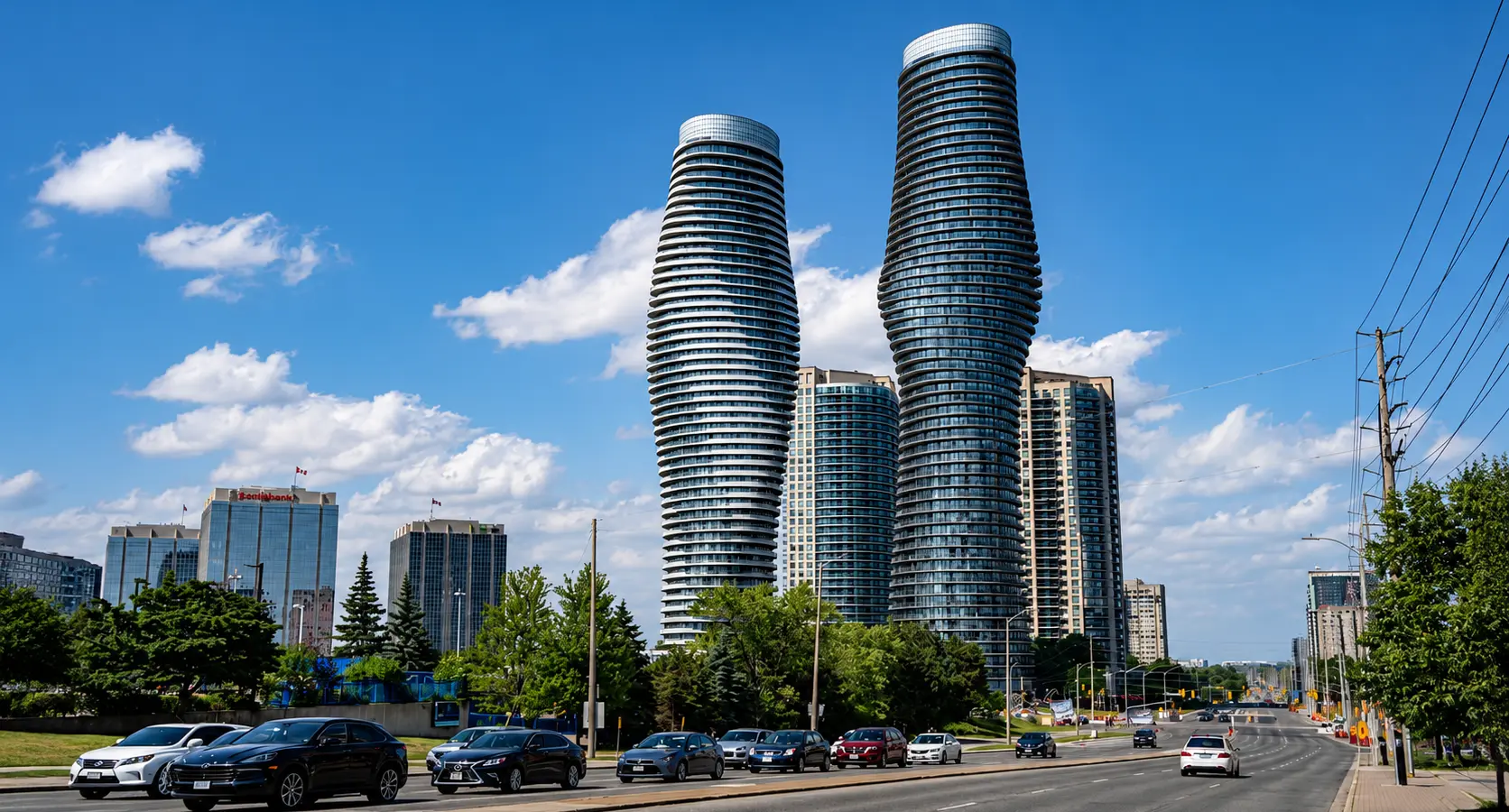 Mississauga skyline
